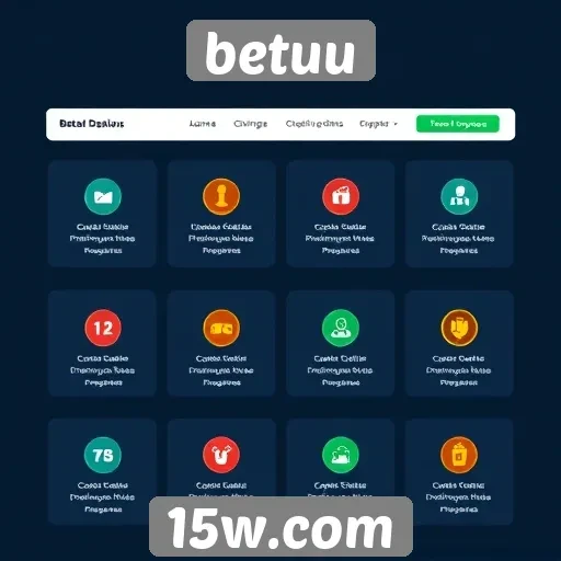 Recursos e funcionalidades do site betuu